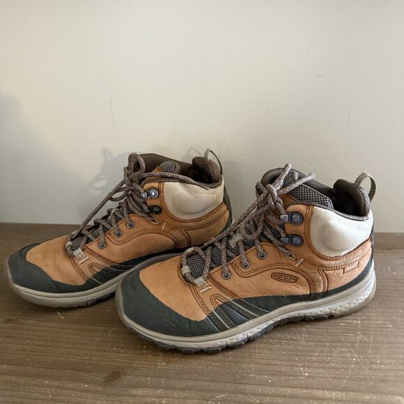 KEEN Terradora Leather Mid WP Shoes - Women's Size 8 - Picture 4 of 7